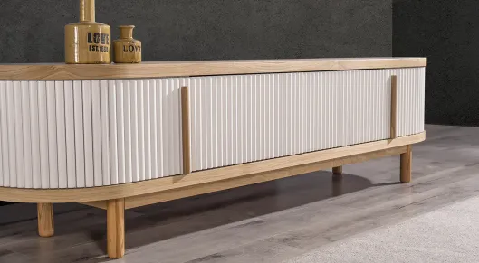 Product img 2, Paris Ahşap Ayaklı Tv Ünitesi